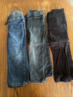 Boy's Jeans - Blue, Gray, Black - Classic Casual Trio